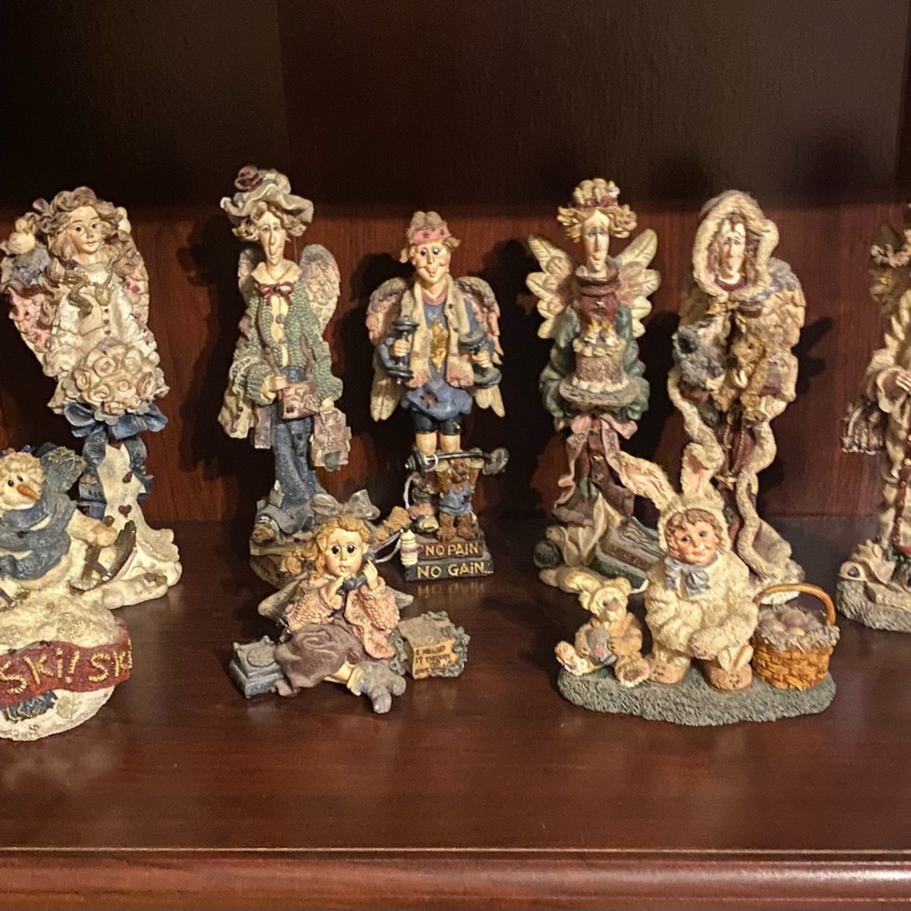 Boyds Bears Whimsical Figurine Collection of 10 VTG 90s